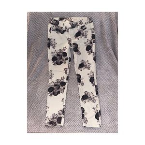 Floral Denim Jeans
